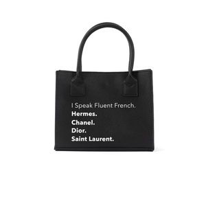 MINI MODERN TOTE - Fluent French